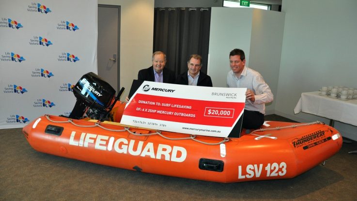 Beachgoers safer thanks to generous seven engine donation